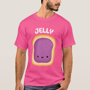 Peanut Butter and Jelly Couple Matching Costume Ha T Shirt