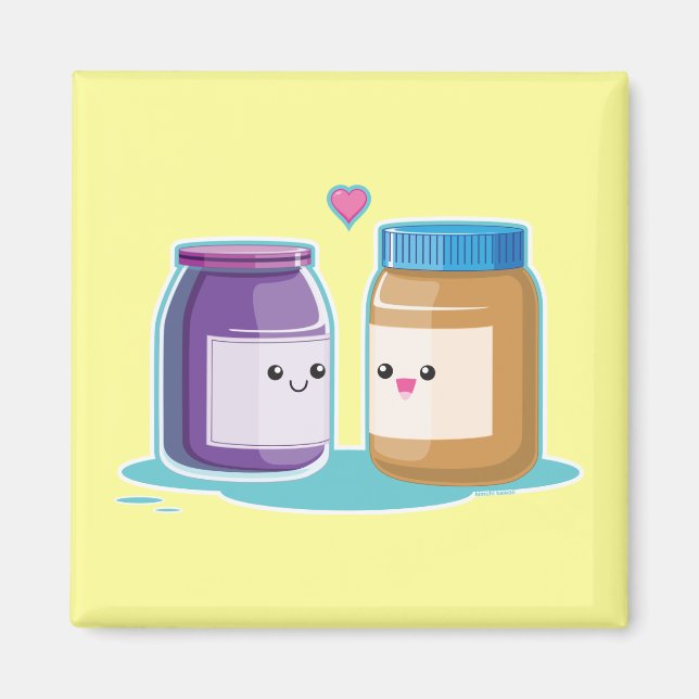Peanut Butter and Jelly Magnet (Framsidan)