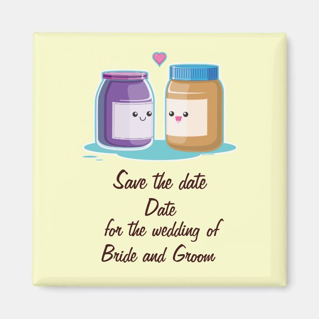 Peanut Butter and Jelly Magnet (Framsidan)