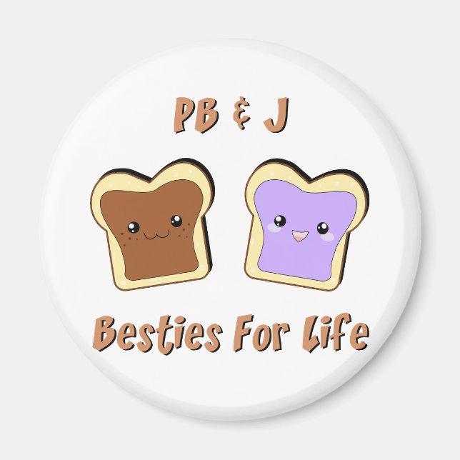 Peanut Butter and Jelly Magnet (Framsidan)