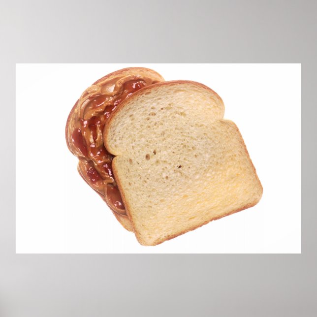 Peanut Butter and Jelly Sandwich Poster (Framsidan)