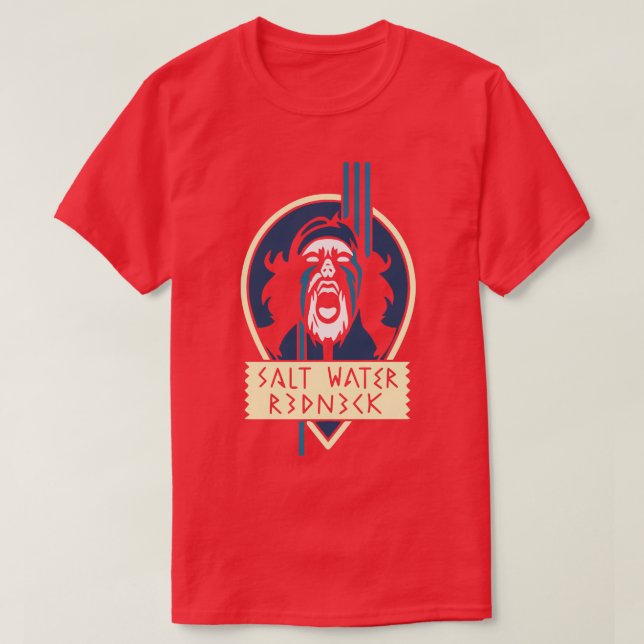 Peanut Butter Falcon Salt Vatten Redhalsgrafik T Shirt (Design framsida)