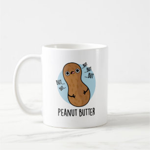 Peanut Butter Funny Nöt Pun Kaffemugg