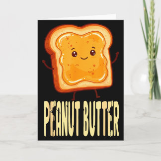 Peanut Butter & Jelly Matchande Par Vänner  Kort