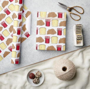 Peanut Butter Jelly Sandwich Bread Lunchtime Food Presentpapper