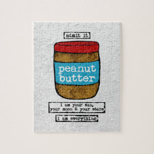 Peanut Butter Jigszawa Puzzle - Funny Food Pussel