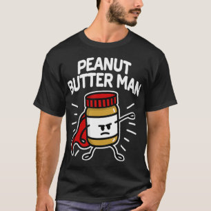 Peanut butter man Toppen hjälte småbarn jelly T Shirt
