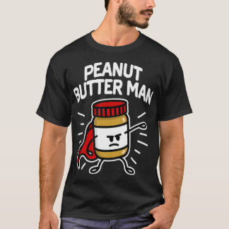 Peanut butter man Toppen hjälte småbarn jelly T Shirt
