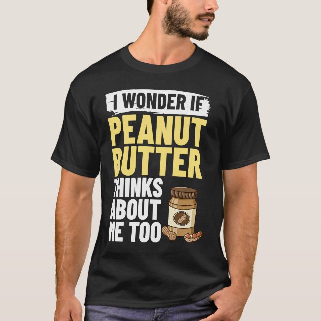Peanut Butter Nut Peanut Recipes Biscuit T Shirt (Framsida)