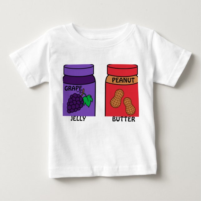 PEANUT BUTTER OCH JELLY DRESS TEE SHIRT (Framsida)