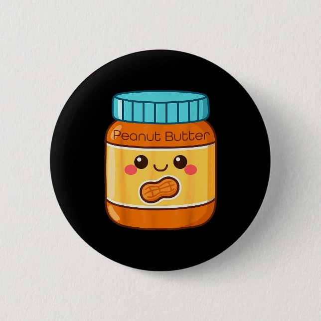 Peanut Butter Shirt Adult Men Women Kids Jelly Cos Knapp (Framsida)