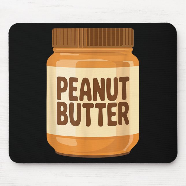 Peanut Butter Shirt Adult Men Women Kids Jelly Cos Musmatta (Framsidan)