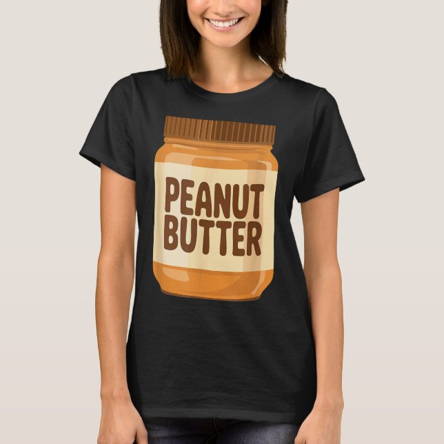 Peanut Butter Shirt Adult Men Women Kids Jelly Cos T Shirt (Framsida)