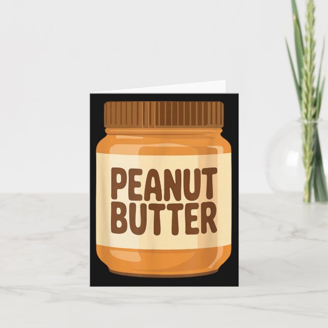 Peanut Butter Tröja Vuxna Män Kvinnor Barn Jelly C Kort (Framsida)