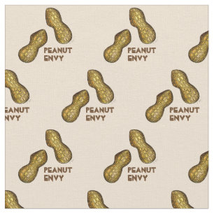 Peanut Envy Nutty Peanuts Nöt Food Fabric Tyg