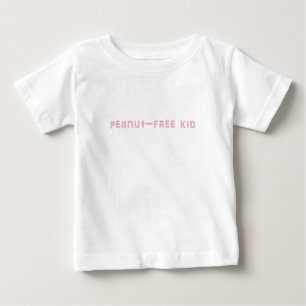 Peanut-fri Kid Långärmad shirt ALLERGIES Tee Shirt