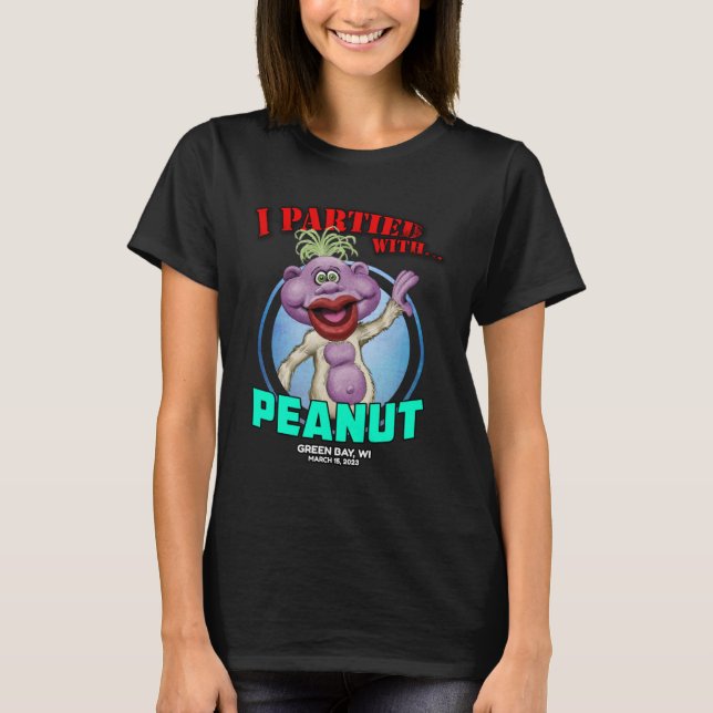 Peanut Grönt Bay WI 2023 T Shirt (Framsida)