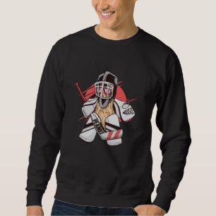 Peanut Hockey Goalie Lång Ärmad Tröja