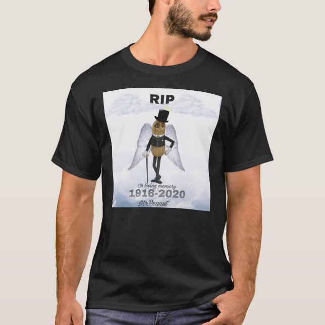 Peanut RIP Classic T-Shirt (Framsida)