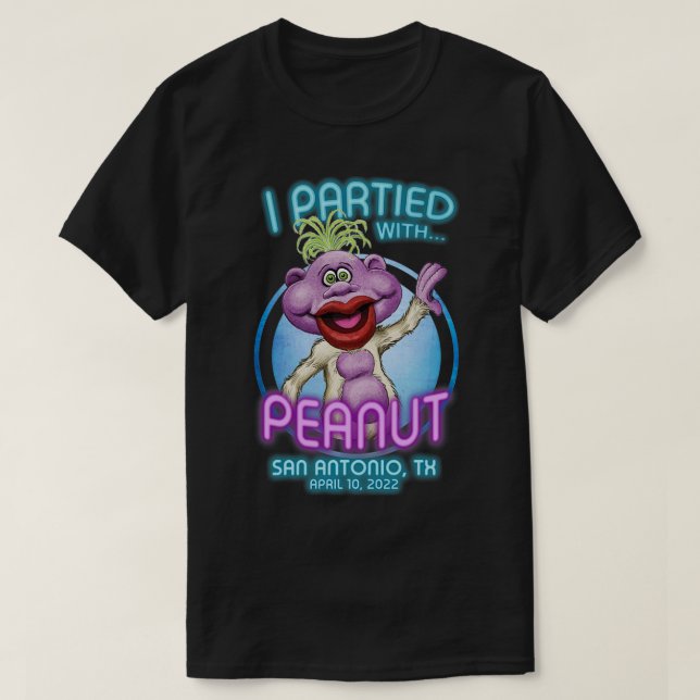 Peanut San Antonio, TX (2022) Pullover T Shirt (Design framsida)