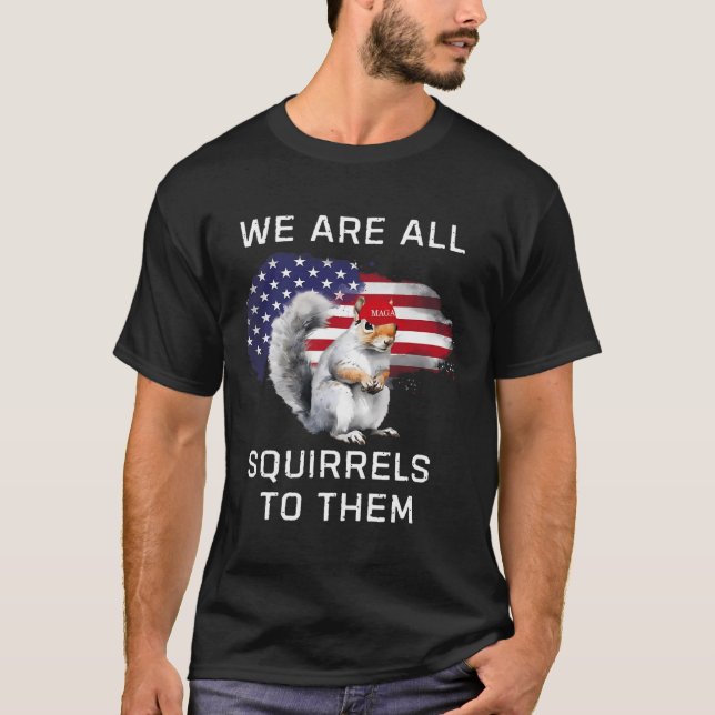 Peanut the Squirrel - Justice for Peanut Mega Pean T Shirt (Framsida)