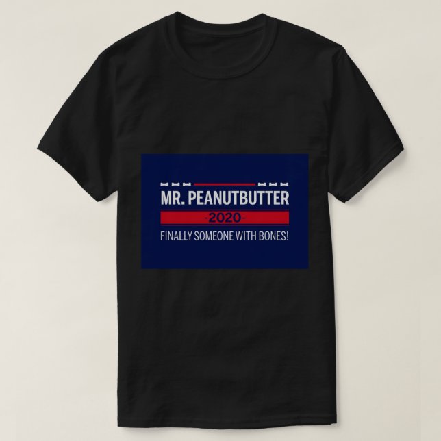 Peanutbutter 2020 Mask T Shirt (Design framsida)
