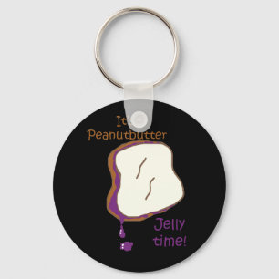 Peanutbuttergelé Keychain Nyckelring