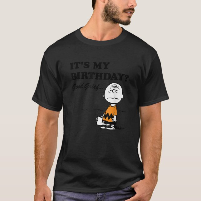 Peanuts Charlie Brown Det är Bra Grief T Shirt (Framsida)