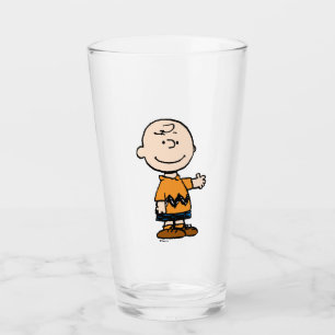 PEANUTS Charlie Brown Glaskopp