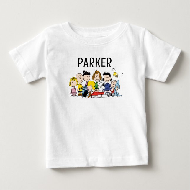 Peanuts | Charlie Brown och Gäng Tri-Blend Tröja (Framsida)