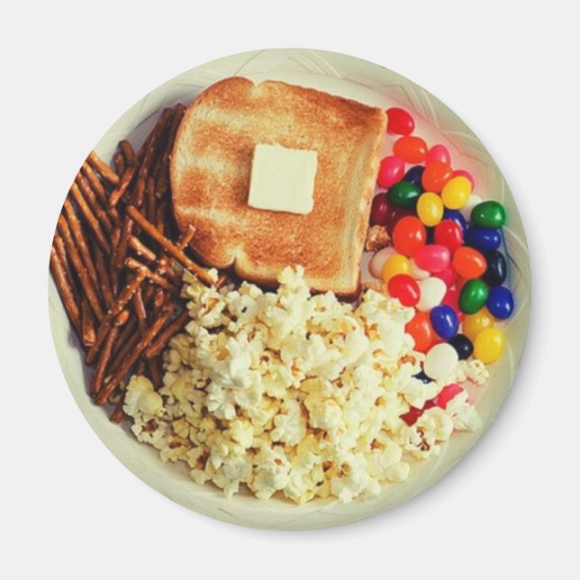 Peanuts Charlie Brown Thanksgiving Meal Magnet (Framsidan)