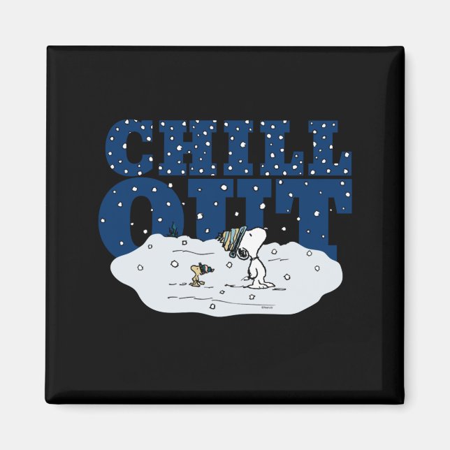 Peanuts Chill Out  Magnet (Framsidan)
