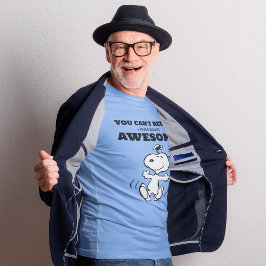 Peanuts | Du Kan Inte Pensionsavgå Från Att Vara F T Shirt