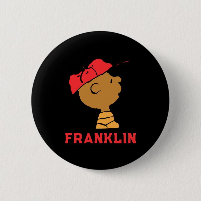 Peanuts Franklin Basebollmössa T-Shirt  Knapp (Framsida)
