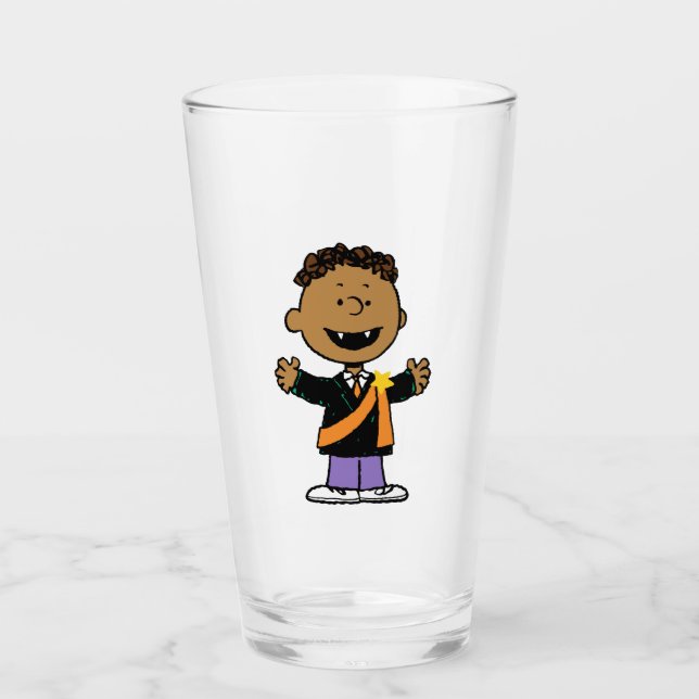 Peanuts | Franklin Halloween-vampyr Glaskopp (Framsida)