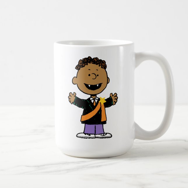 Peanuts | Franklin Halloween-vampyr Kaffemugg (Höger)