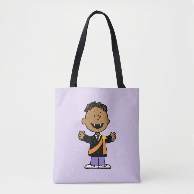 Peanuts | Franklin Halloween-vampyr Tygkasse (Framsida)