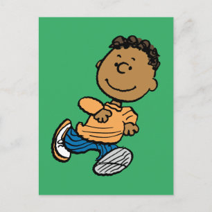 Peanuts Franklin springer Vykort