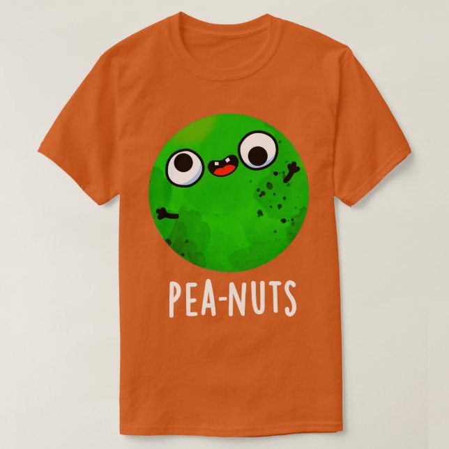 Peanuts Funny Crazy Pea Pun 1 T Shirt (Design framsida)