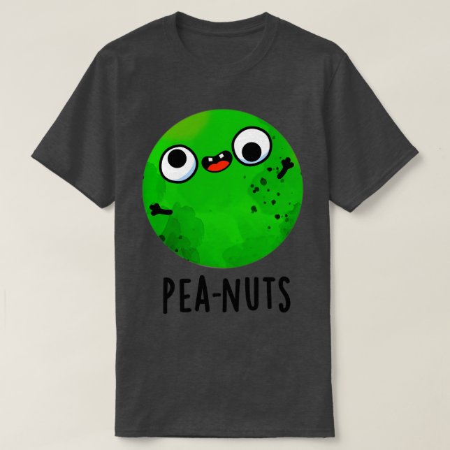 Peanuts Funny Crazy Pea Pun T Shirt (Design framsida)