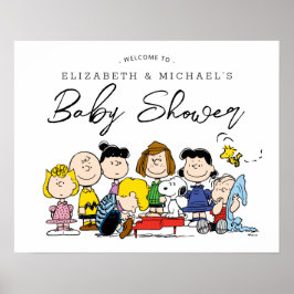 Peanuts Gang | Babyskor | Välkommen Poster