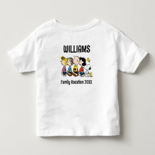 Peanuts Gang Family Vacation T Shirt