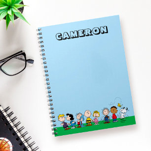 Peanuts Gang Group Lineup Anteckningsbok