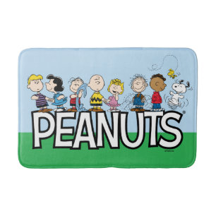 Peanuts Gang Group Lineup Badrumsmatta