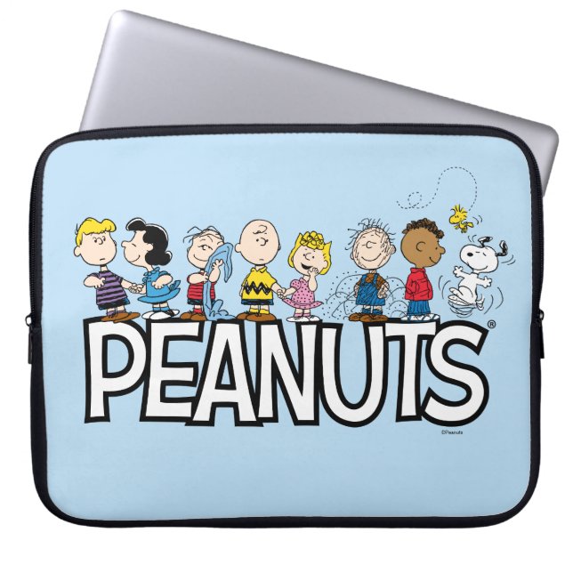Peanuts Gang Group Lineup Laptop Fodral (Framsidan)