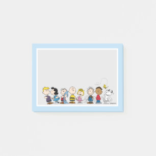 Peanuts Gang Group Lineup Post-it Block