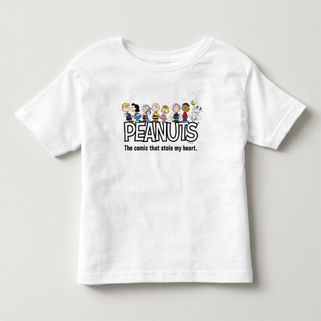 Peanuts Gang Group Lineup T Shirt (Framsida)