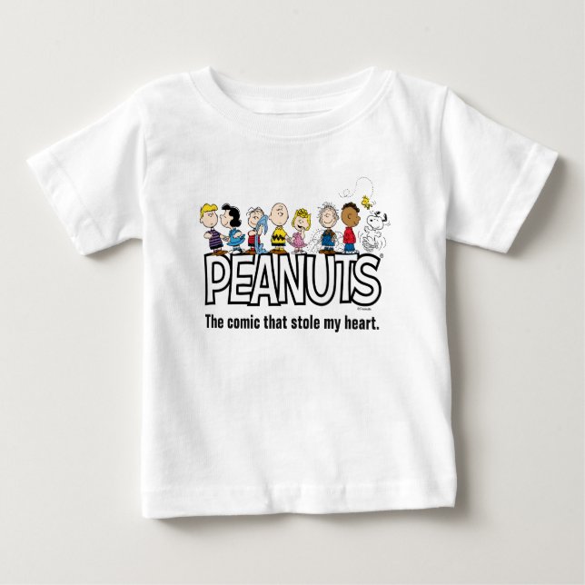 Peanuts Gang Group Lineup T Shirt (Framsida)