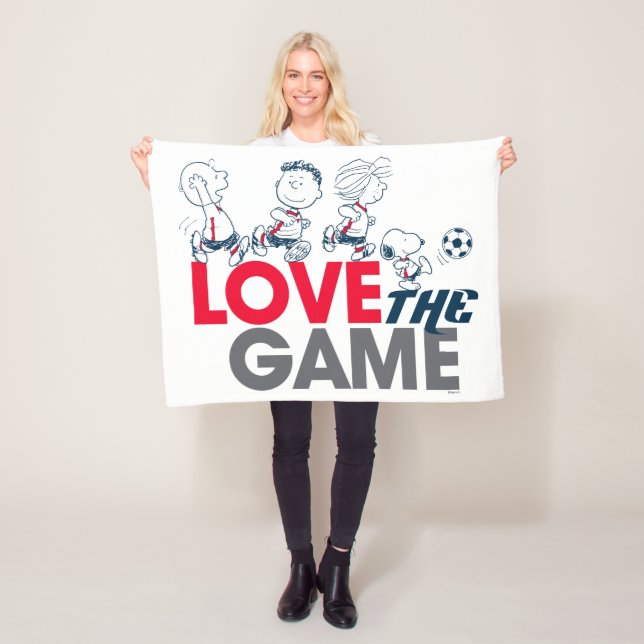 Peanuts Gang - Kärlek Fleecefilt (På plats)