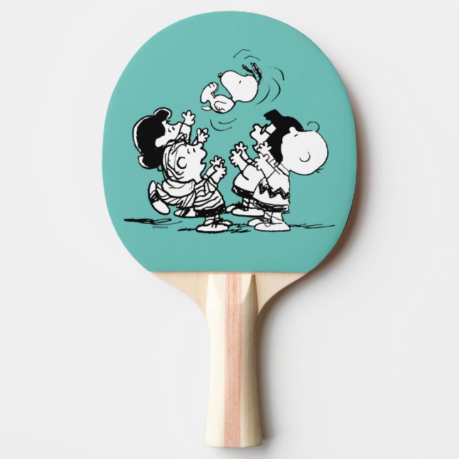 Peanuts Gang Lifts Snoopy Pingisracket (Framsidan)